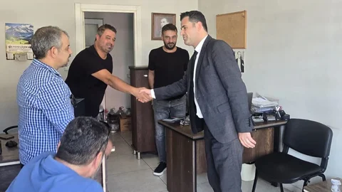 Akdeniz Kaymakamı ve Belediye Başkan V. Murat Beşikci, Vatandaşlarla Buluştu