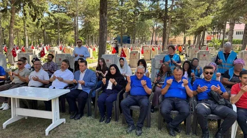 Eskişehir'de Şehitleri Anma Töreni
