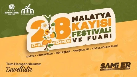 Malatya Kayısı Festivali Başlıyor