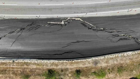 Tokat'ta Yol Kayması Tehlikesi Var