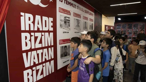 Sivas’ta 15 Temmuz Anı Merkezi Yoğun İlgi Görüyor