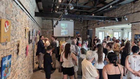 Bodrum'da "Mutlu Aile Mutlu Toplum" Sergisi