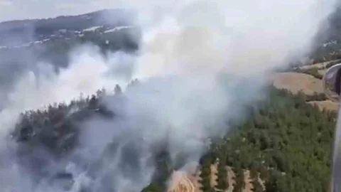 Balıkesir Altıeylül'de Yangın Çıktı
