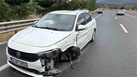 Kastamonu'da Yağış Sonrası Trafik Kazaları