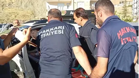 Hakkari'de Trafik Kazası Yaşandı