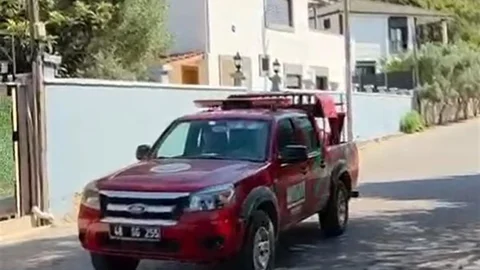 Marmaris'te Yangın Riski Uyarısı