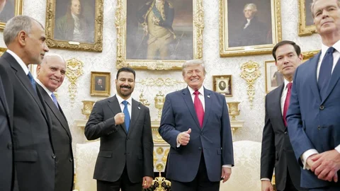 Irak Başbakanı Zeydi, Trump ile Görüştü