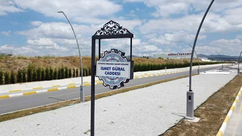 Kütahya OSB'de Cadde İsimleri Değişti