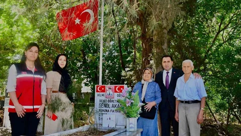 Aydın'da Şehit Öğretmene Vefa Ziyareti