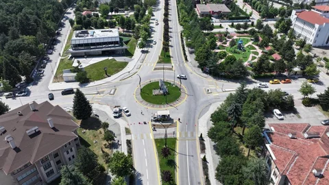 Bolu'da Yol Çizgileri Yenileniyor