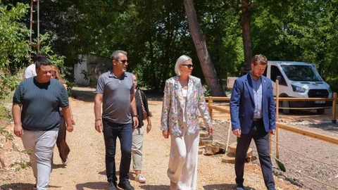 Bilecik'te Park Çalışmaları Yerinde İncelendi