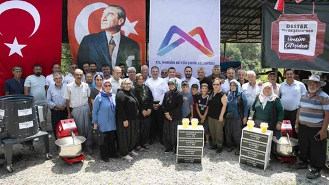 Mersin'de Üreticilere Tarım Desteği