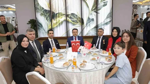 Kütahya'da Şehit Aileleri ve Gazilerle Buluşma Etkinliği