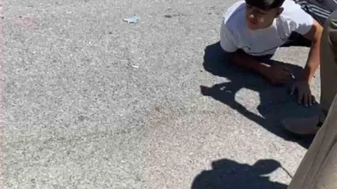 Ağrı'da Bisikletli Çocuklara Araç Çarptı