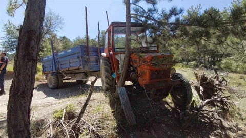 Bolu'da Traktör Kazası Yaralılar Var