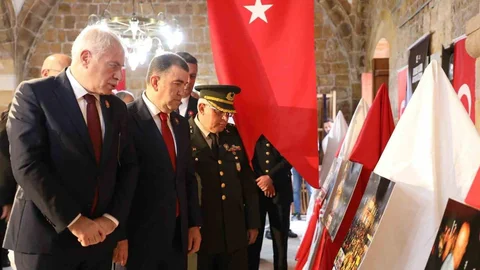 Bayburt'ta 15 Temmuz Sergisi Açıldı