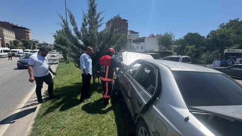 Elazığ'da Trafik Kazası Meydana Geldi