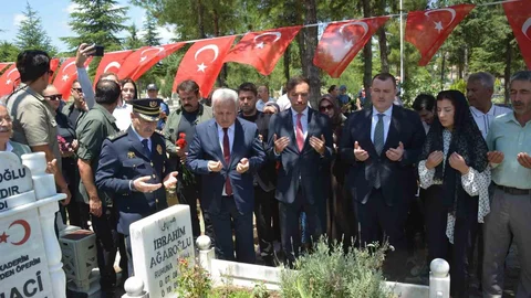 Korkuteli'nde 15 Temmuz Şehidi Anıldı