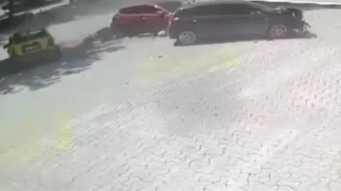 Konya'da Taksinin Çarptığı Kaza Görüntüleri Ortaya Çıktı