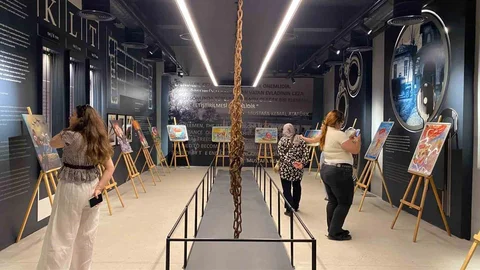 Sinop'ta Resim Sergisi Açıldı