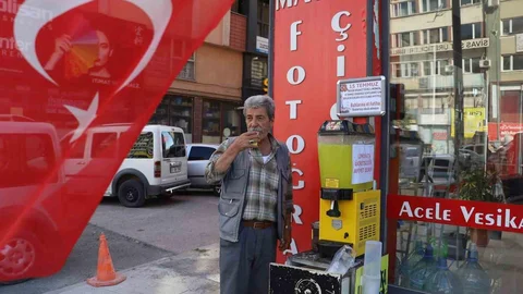 Sivas'ta Şehitler İçin Limonata İkramı