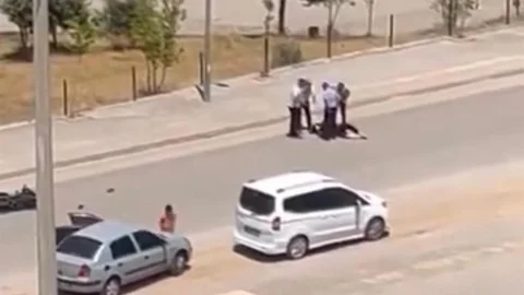 Diyarbakır'da Motosiklet Kazası Meydana Geldi