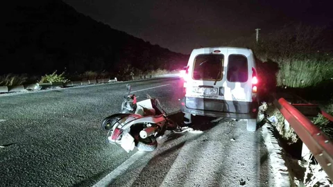 Muğla'da Motosiklet Kazası