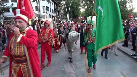 Amasya’da Mehterli Yürüyüş Düzenlendi