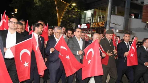 Bingöl'de 15 Temmuz Anma Etkinliği