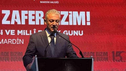 Mardin'de 15 Temmuz Anma Programı Düzenlendi