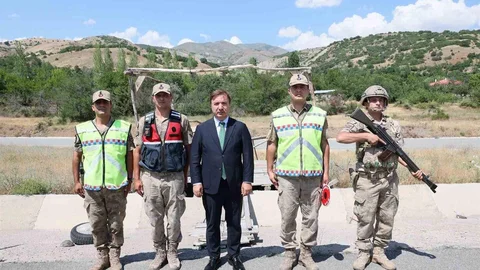 Erzincan'da Jandarma Ziyareti Gerçekleşti