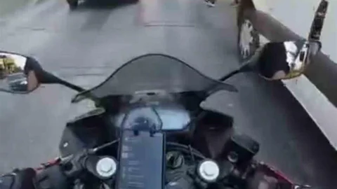 Bursa'da Motosiklet Kazası