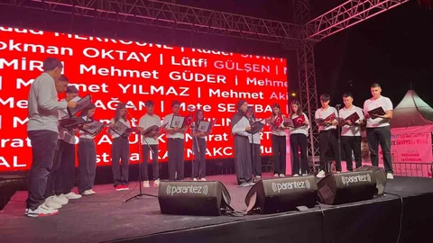 Alanya'da 15 Temmuz Anması