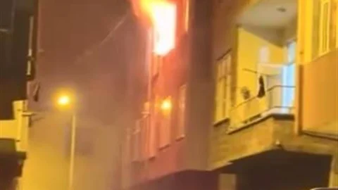 Artvin Hopa'da Ev Yangını Çıktı