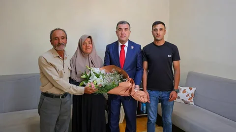Bayburt'ta 15 Temmuz Gazileri Ziyaret Edildi