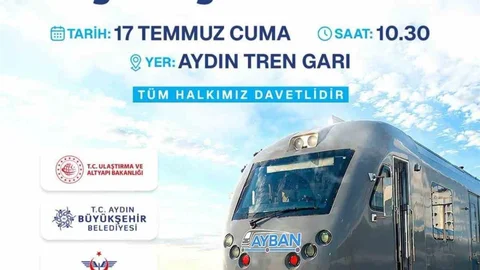 Aydın'da AYBAN Banliyö Hattı Açılıyor