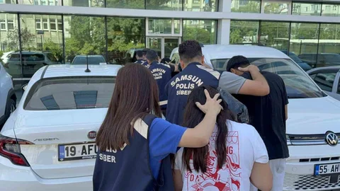 Samsun'da Dolandırıcılık Operasyonu