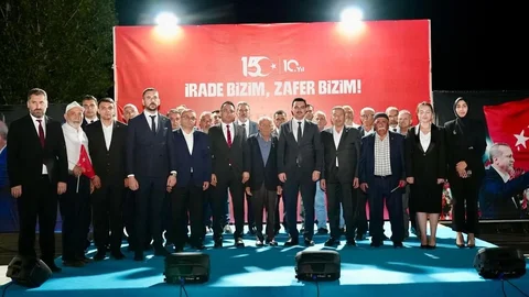 Darende'de 15 Temmuz Anması Yapıldı