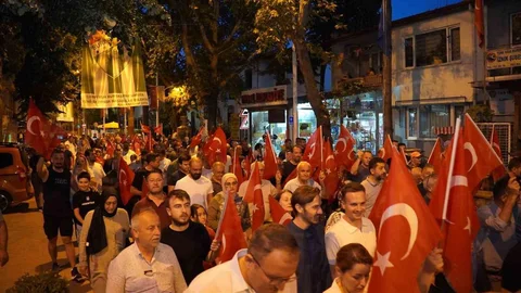 İznik'te 15 Temmuz Anma Etkinliği