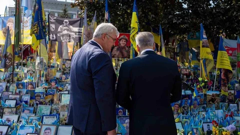 Kiev'de Anma Töreni Düzenlendi