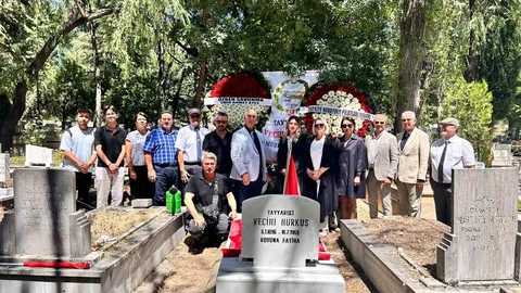 Vecihi Hürkuş Kabri Başında Anıldı