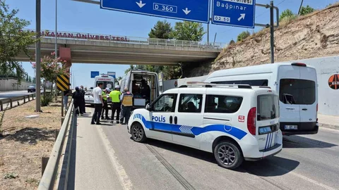 Adıyaman'da Hasta Nakil Aracı Kazası