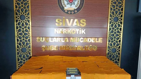 Sivas'ta Narkotik Operasyonu Gerçekleştirildi