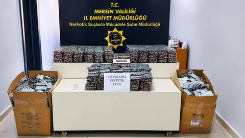 Mersin'de Uyuşturucu Operasyonu