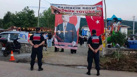 Bilecik'te Yörük Toyu Şenliği Güvenli Geçti