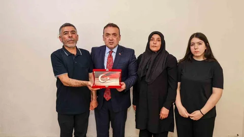 Bilecik'te Şehit Aile Ziyareti Gerçekleşti