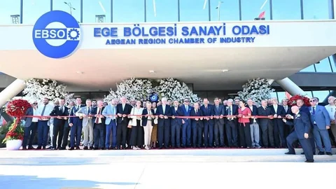 Aydın'da EBSO Yeni Hizmet Binası Açıldı