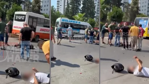 Göçmen Kavşağı’nda Motosiklet Kazası: 2 Yaralı!