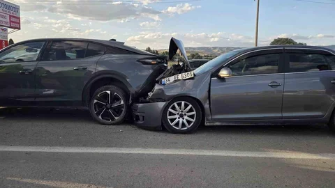 Ankara'da Zincirleme Trafik Kazası