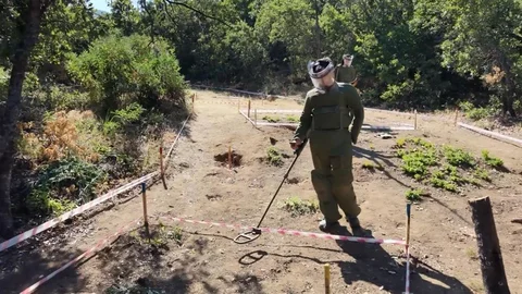Tunceli'de Mayınlı Alanlar Temizleniyor